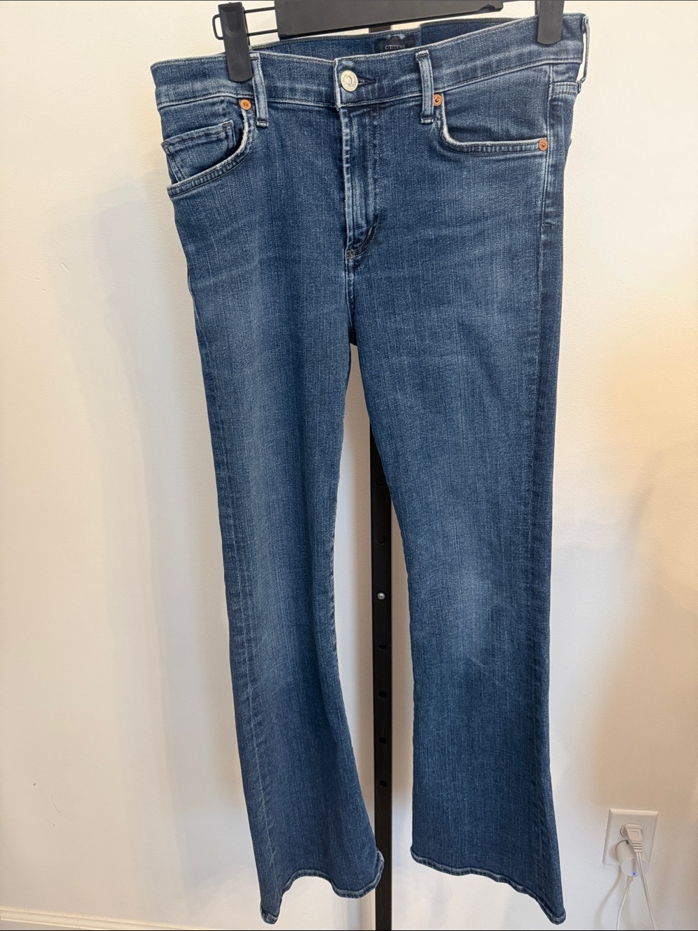 Citizens of Humanity Womens Emmanuelle Petite Slim Boot Jeans Blue Size 29